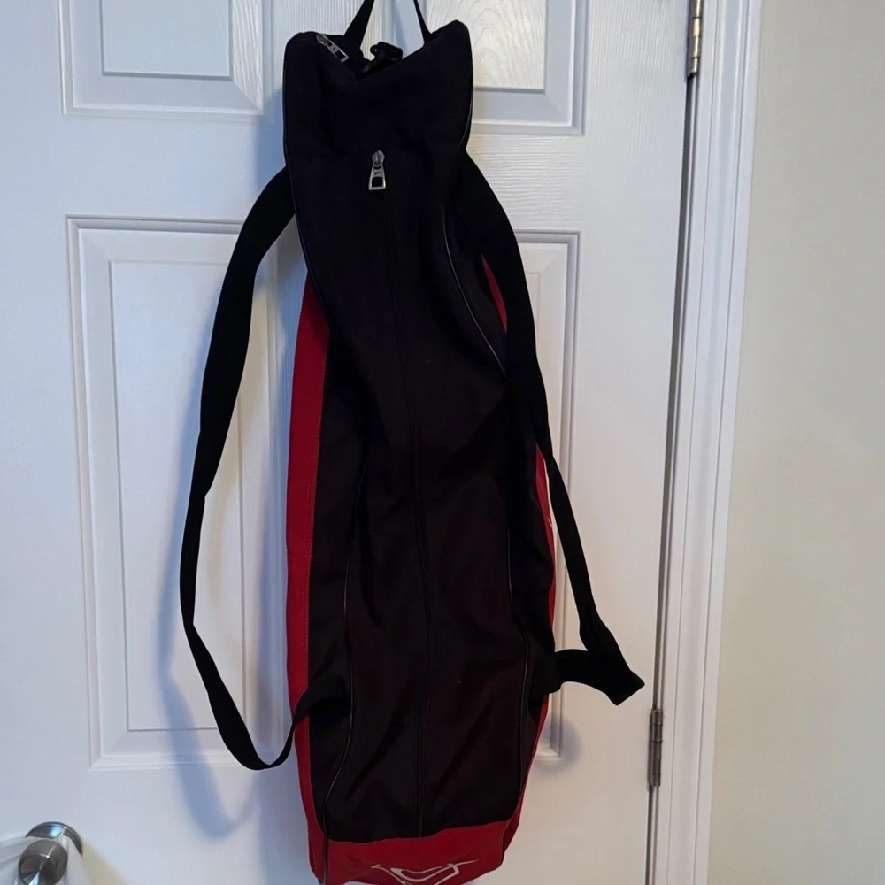 Nike Red and Black Baseball ⚾️ Sports Duffle Bag